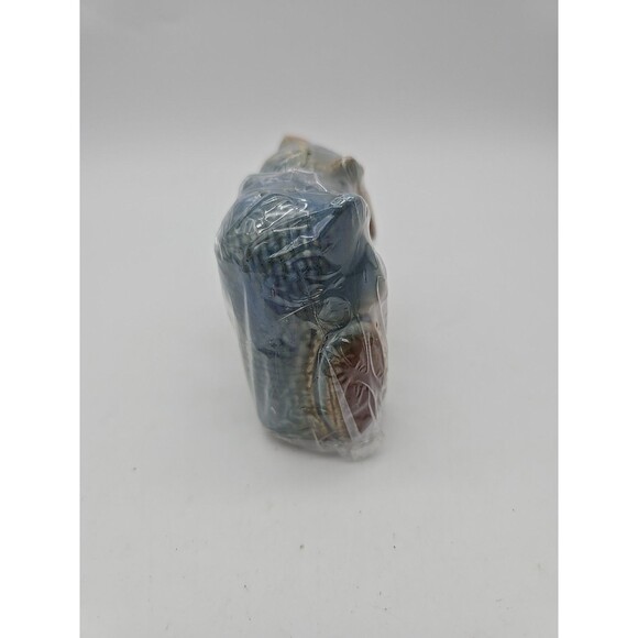 Set of Vintage Cute Owl Salt and Pepper Shakers 3" Tall Ceramic Earth Tones NEW - Picture 4 of 8